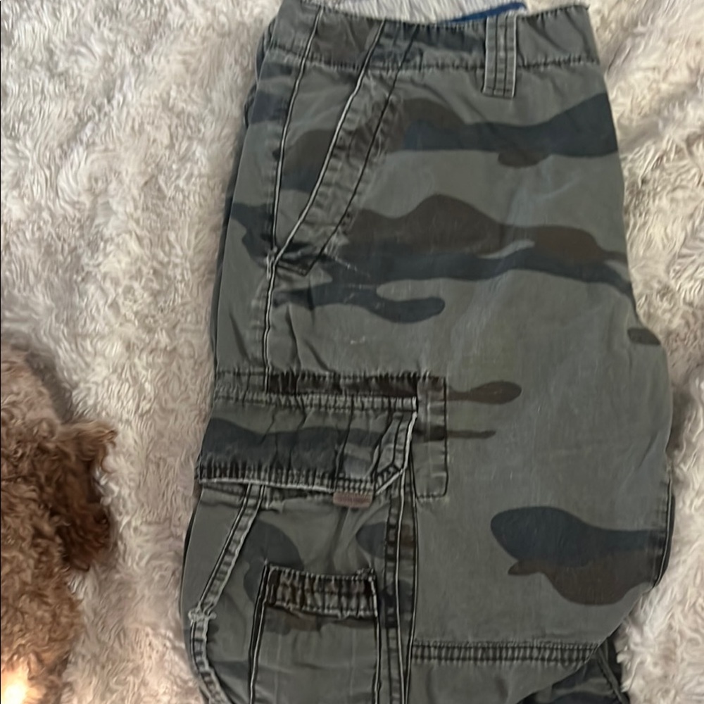 Women's Camouflage Straight Leg Jeans